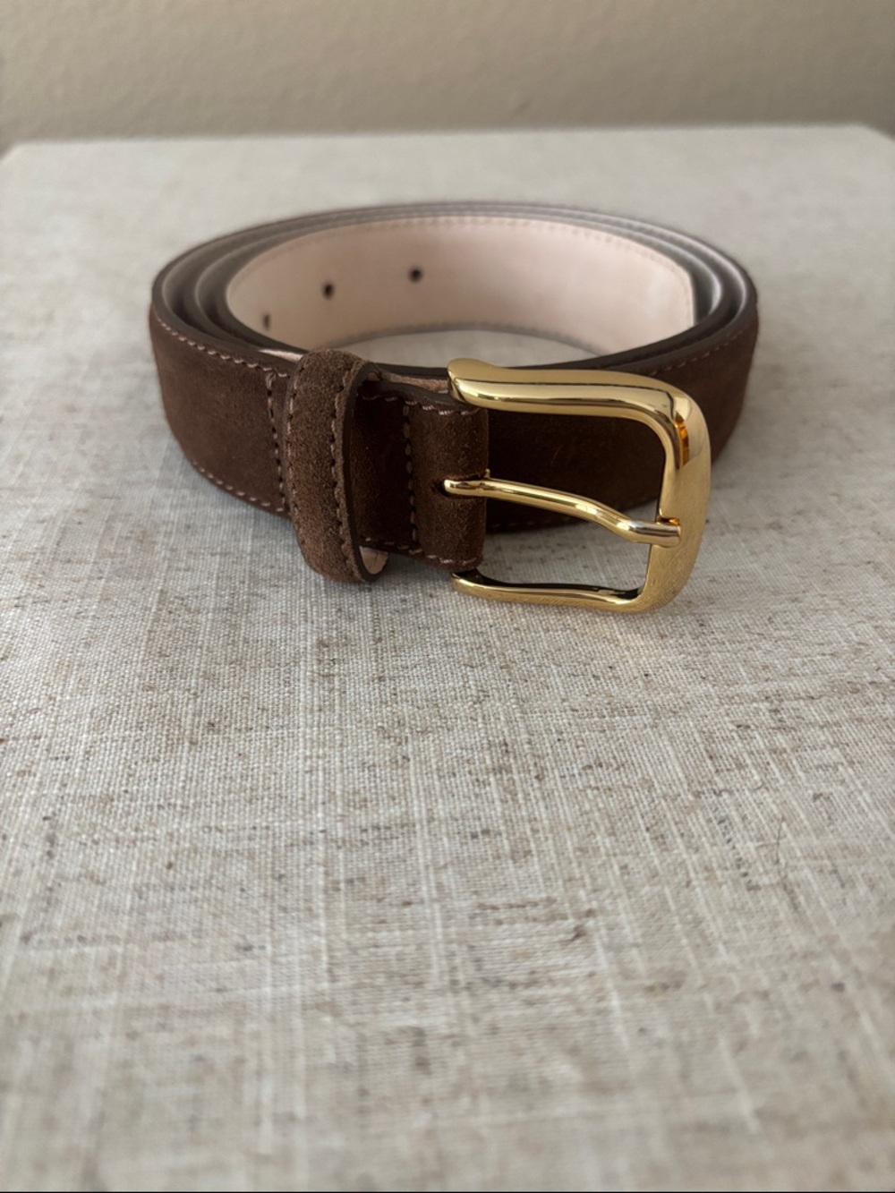 Aureum suede belt